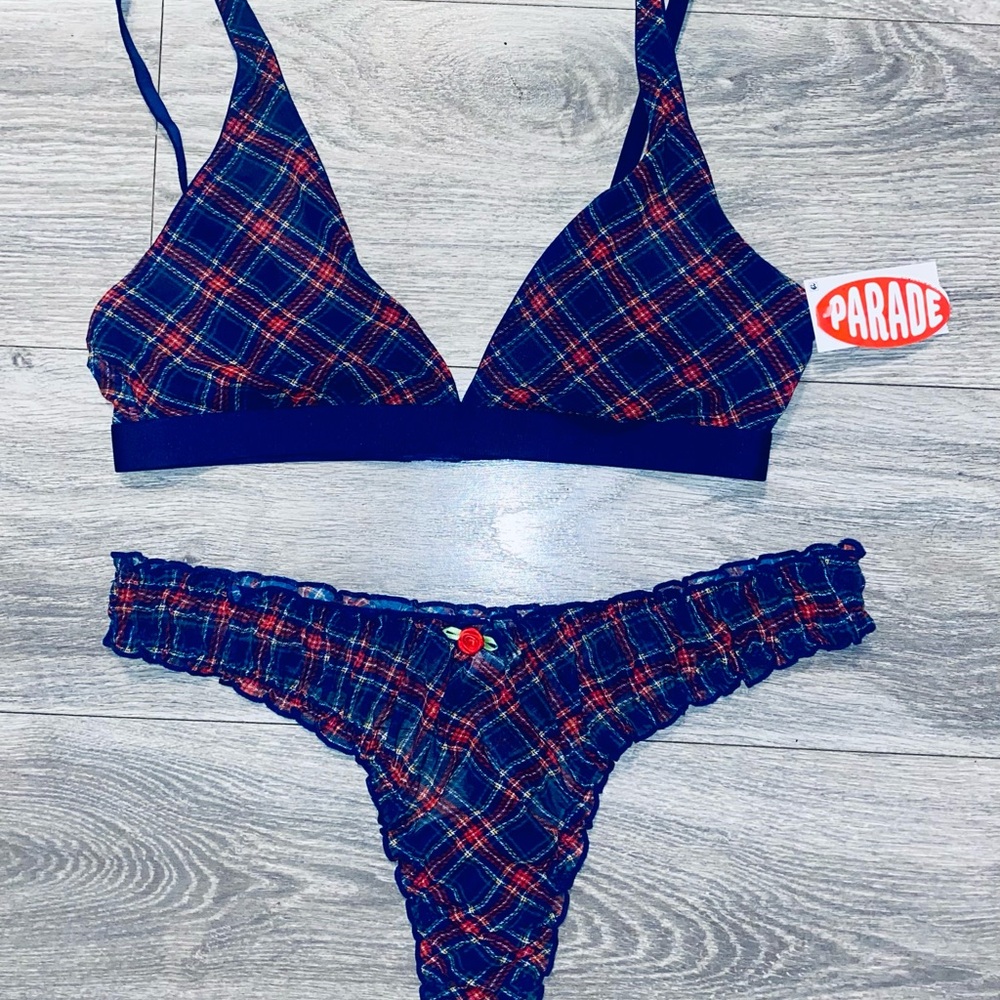 New PARADE Bra & Panty Set- S, L, XL